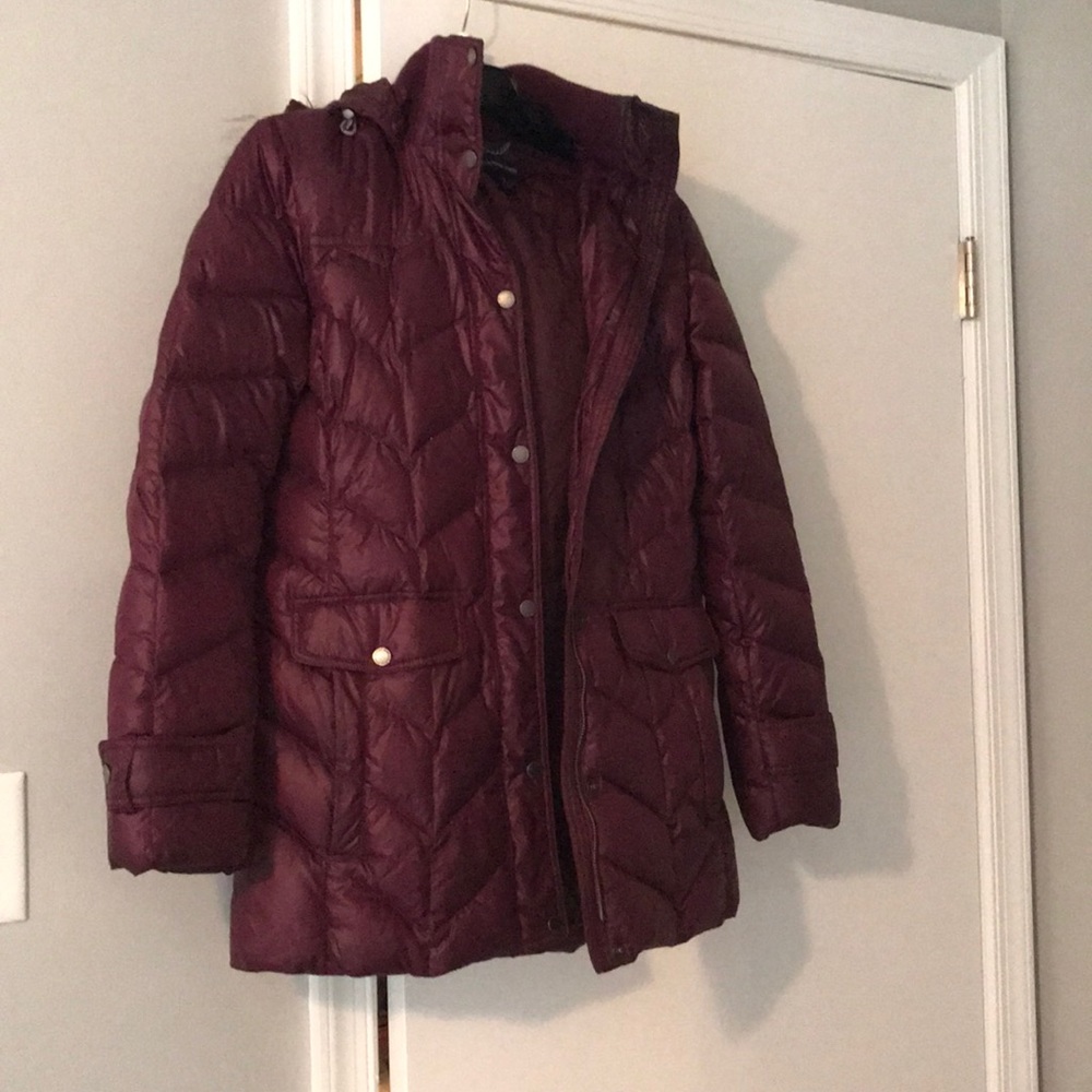 Land’s End winter coat w/ fur hood attachment